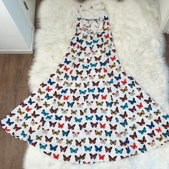 NWOT Show Me Your Mumu Nicole Maxi Dress ~ in Butterflies 🦋 - Picture 8 of 16